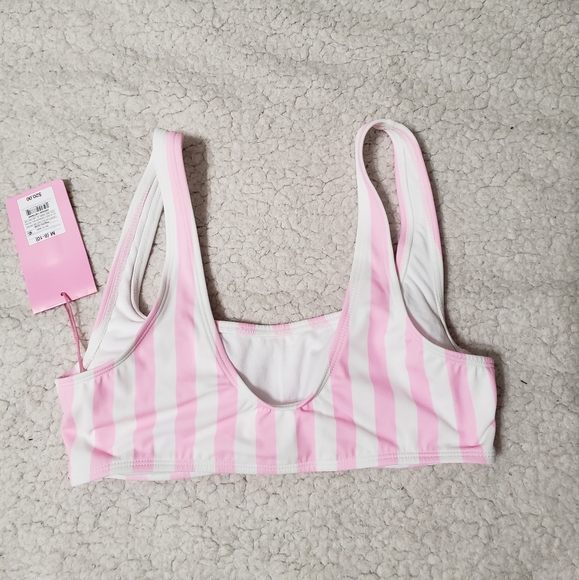 Stoney Clover Lane x Target Women's Striped Bralette Bikini Top & Bikini… - Picture 4 of 13